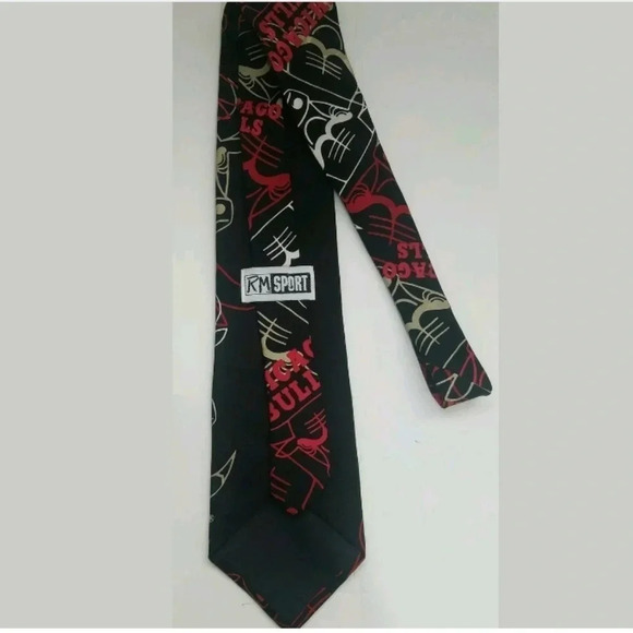Vintage Chicago Bulls Men's Neck Tie Ralph Marlin - Picture 6 of 7